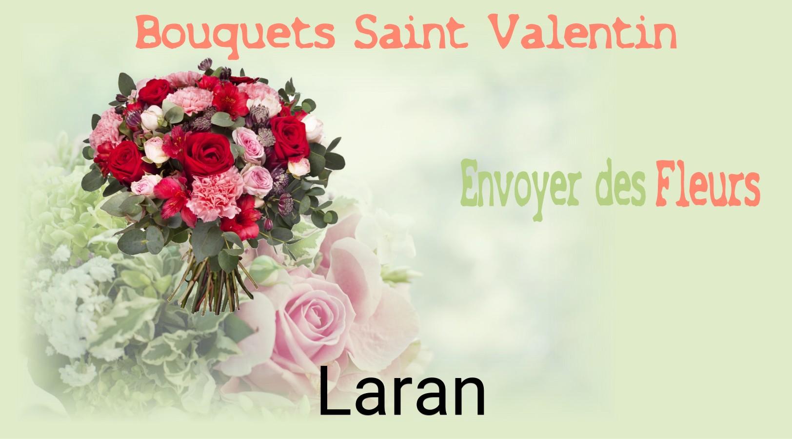 Roses de Saint-Valentin livrées à Laran